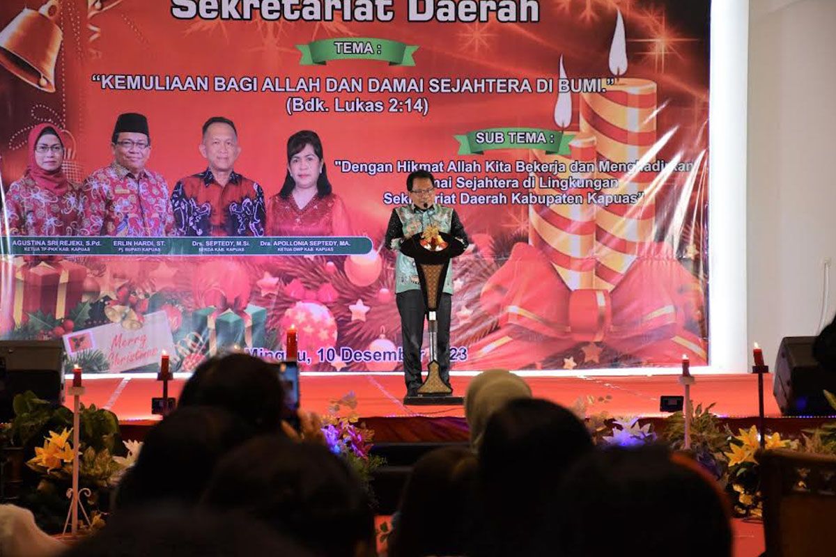 Pj Bupati Kapuas: Jadikan perayaan Natal momen tingkatkan solidaritas