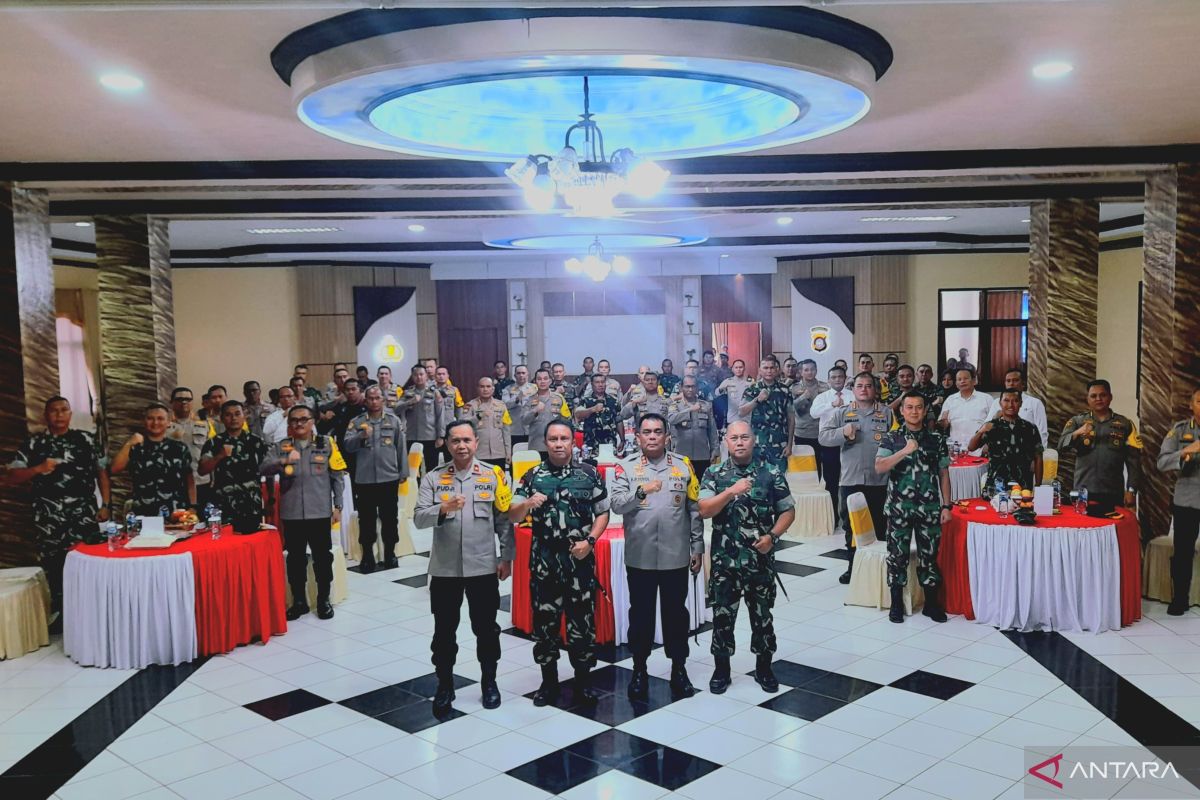 Kodam XIII Merdeka dan Polda Gorontalo kerja sama pengamanan Pemilu