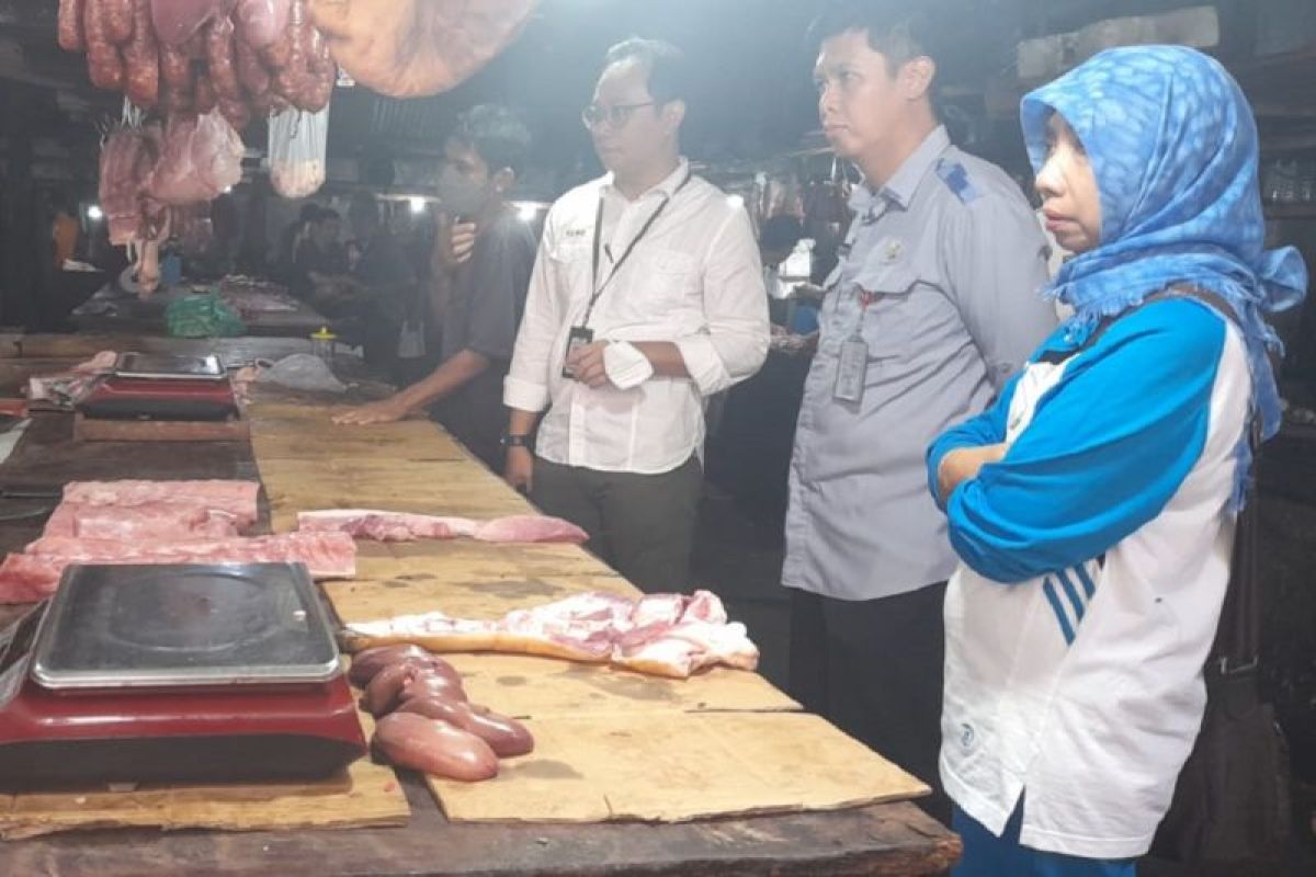 Pasokan babi dari jalur laut jamin keamanan dari ASF