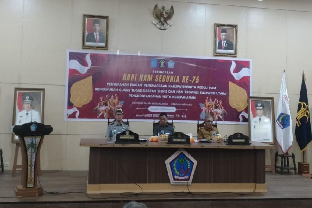 Sulut pertama di Indonesia kukuhkan Gugus Tugas Daerah Bisnis dan HAM