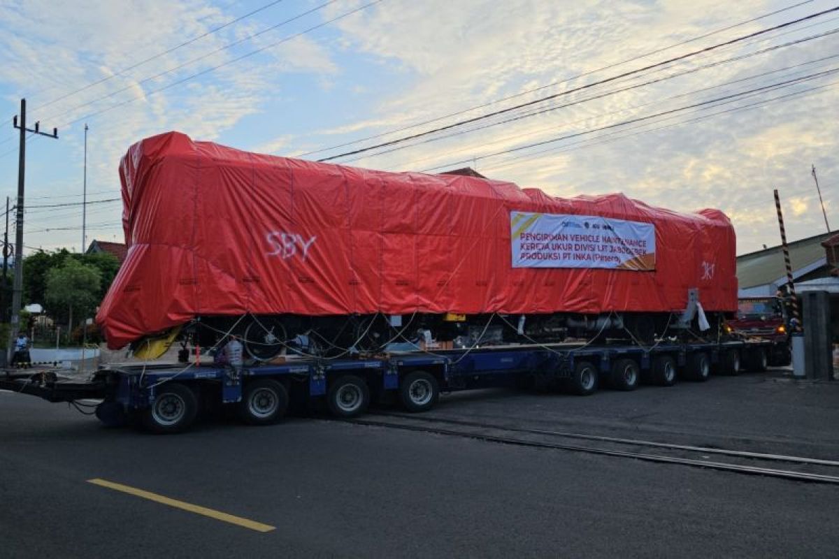 INKA kirim kereta ukur untuk keselamatan pengoperasian LRT Jabodebek