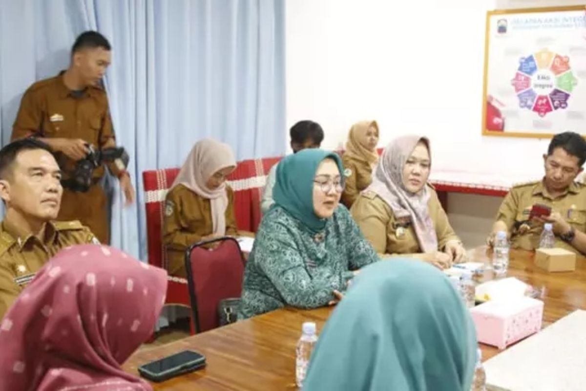 Asisten Pemerintah dan Kesra Lampung Selatan gelar rakor persiapan kunjungan TP PKK Kabupaten Kampar