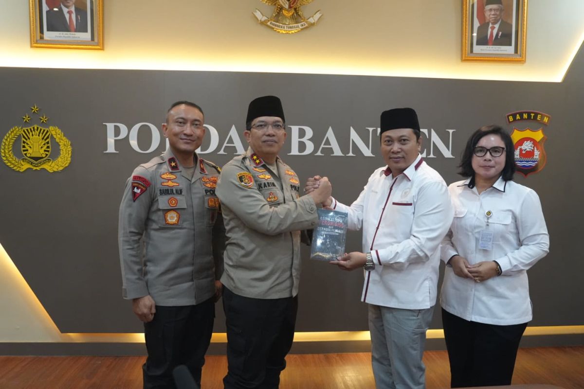 Tim Kompolnas ke Polda Banten cek pengamanan Natal dan Tahun Baru 2024