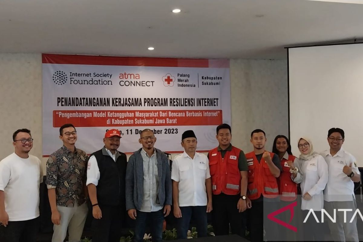 PMI Sukabumi luncurkan Program Masyarakat Tangguh Bencana Berbasis Internet