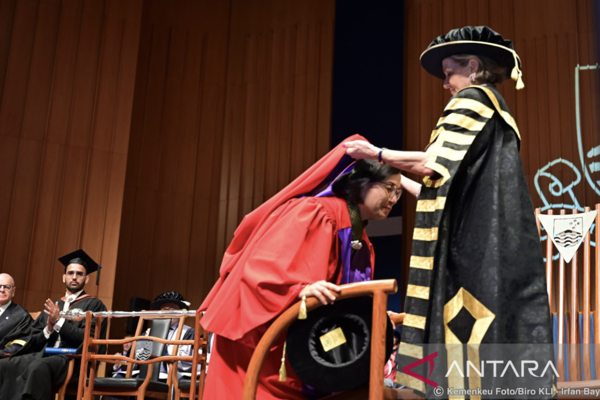 Sri Mulyani raih gelar kehormatan dari Australia National University