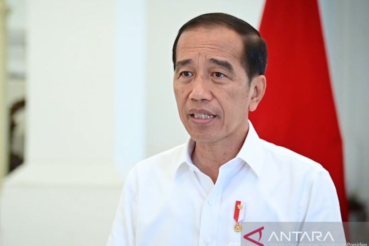 Pesan Presiden Jokowi untuk ANTARA : Bangkitkan optimisme rakyat