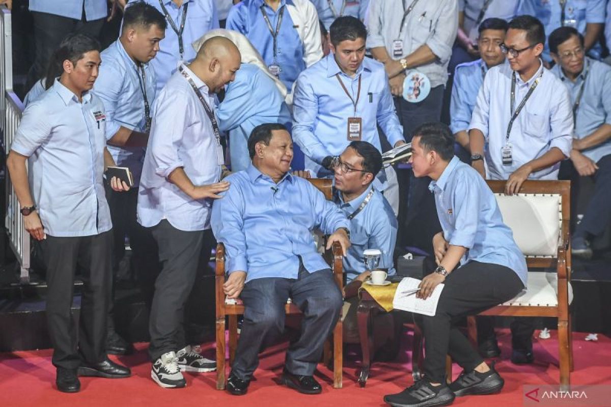 Prabowo vows life and soul for democracy, law and human rights