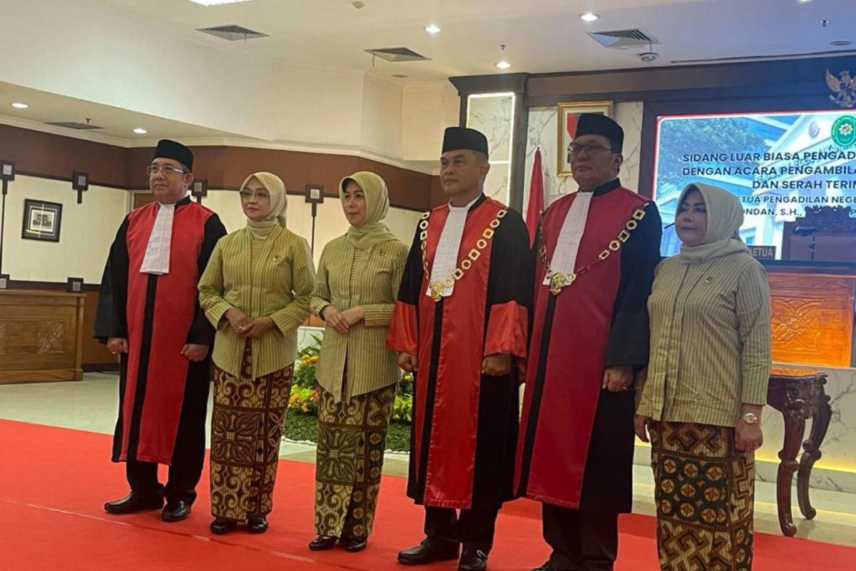 Mantan Wakil Ketua PN Medan jadi Ketua PN Jakbar