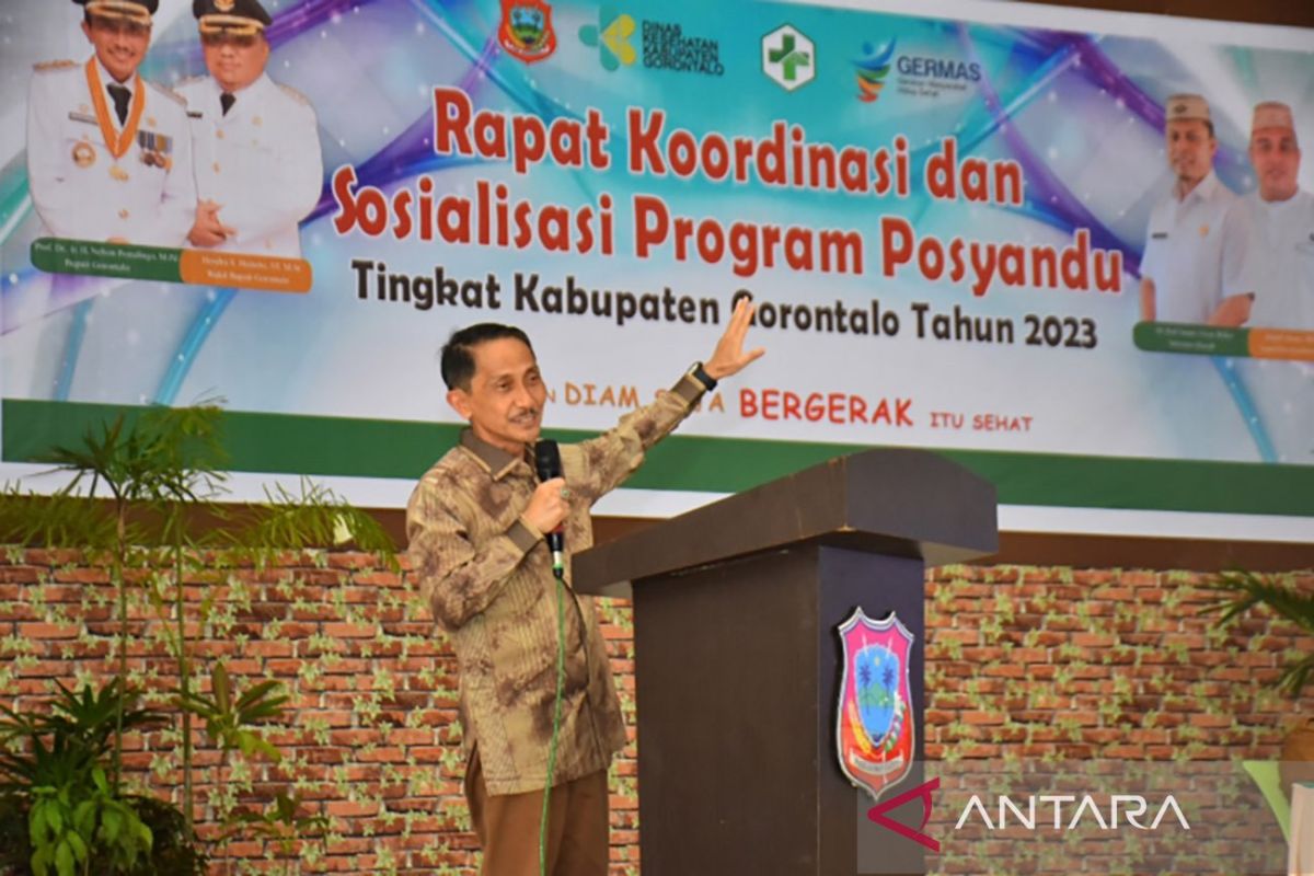 Bupati Gorontalo: posyandu ujung tombak pelayanan kesehatan desa