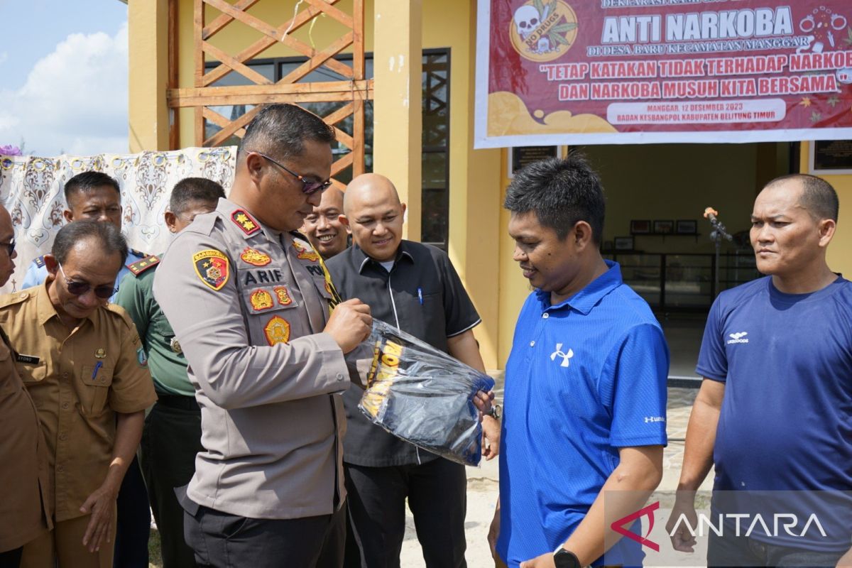 Pemkab Belitung Timur luncurkan kampung tangguh anti narkoba