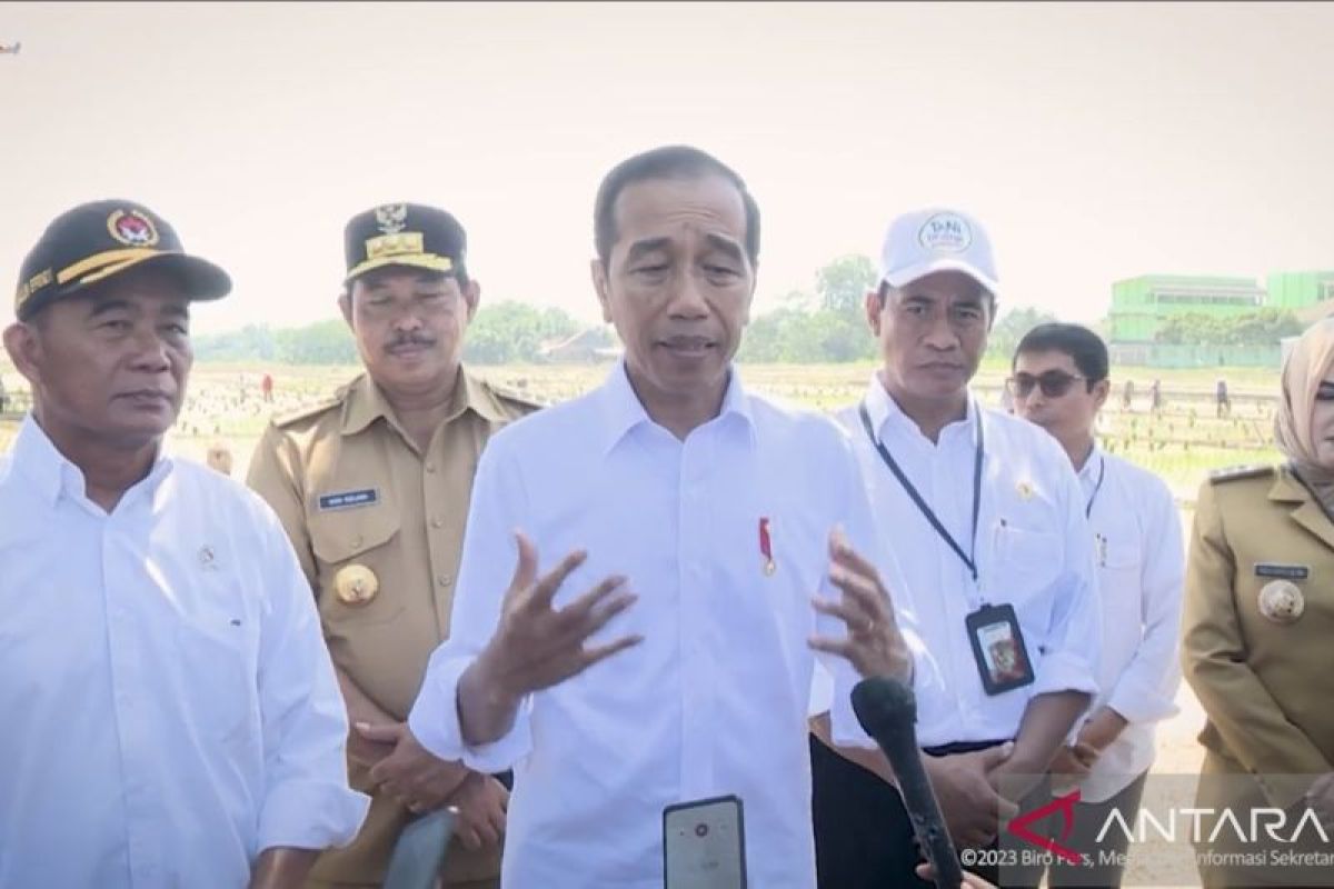 Jokowi sebut hasil survei jadi bahan evaluasi pemerintah