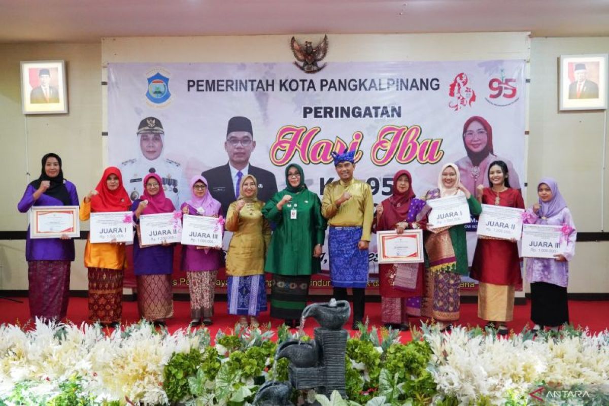 Puncak acara Hari Ibu, Pj Wali Kota Pangkalpinang gelorakan semangat perempuan berdaya, Indonesia maju