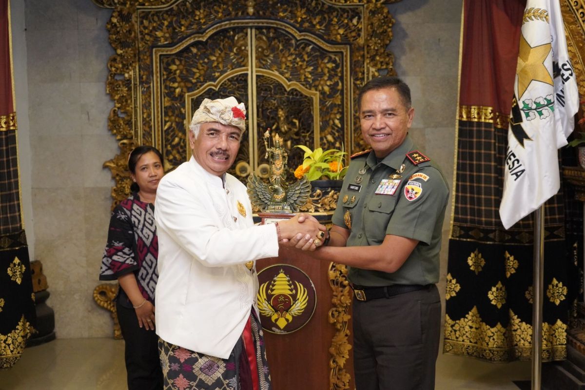 Pangdam IX/Udayana dan FKUB Bali sepakat wujudkan pemilu damai