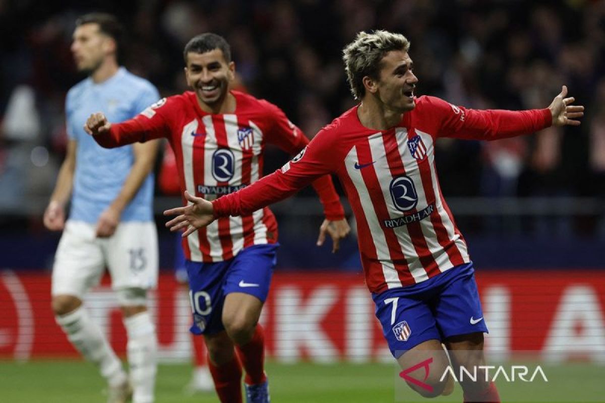 Griezmann memperkenalkan dirinya sebagai pencetak gol terbaik Atlético Madrid