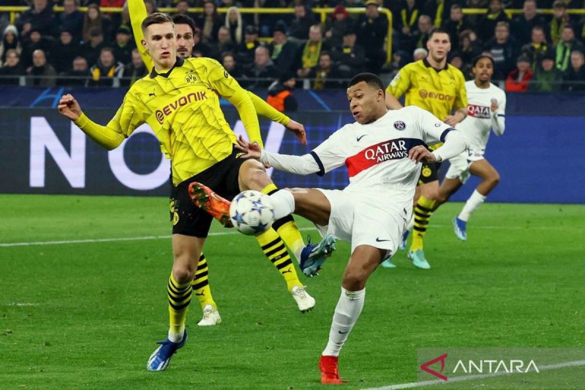 Dortmund dan PSG melaju ke 16 besar, AC Milan taklukkan Newcastle 2-1