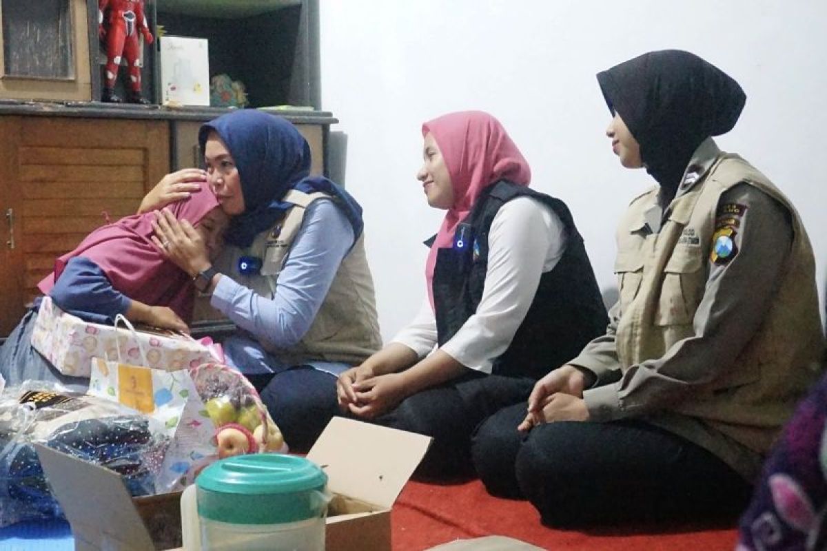 Polres & Pemkab Malang dampingi anak dari keluarga korban bunuh diri