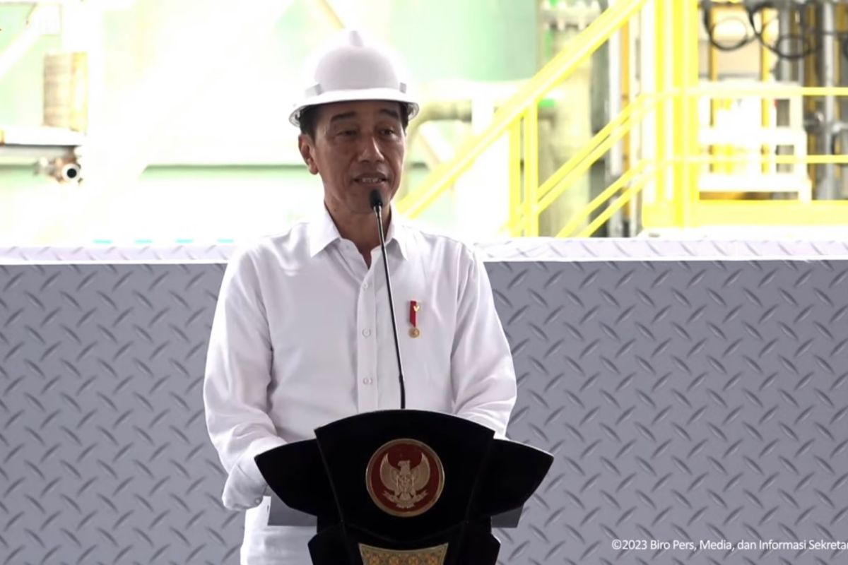 Widodo lauds PT Smelting expansion to support downstreaming