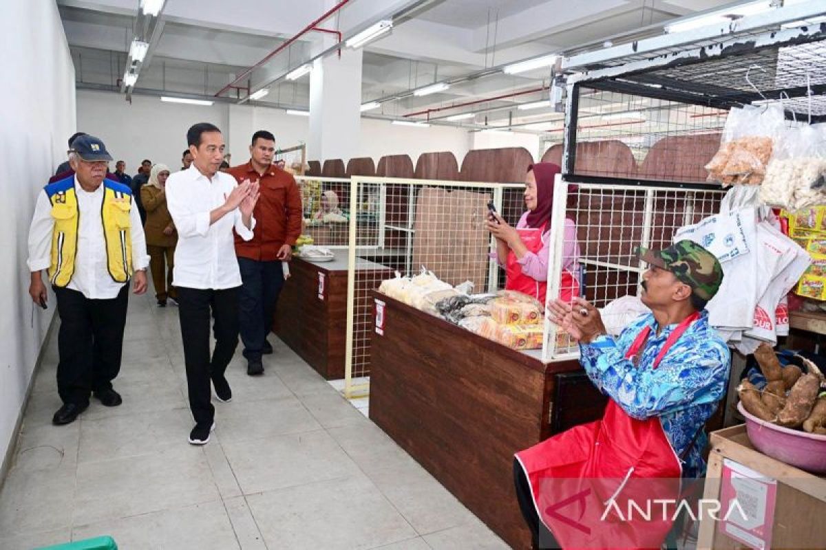 Jokowi harap Pasar Induk Among Tani angkat perekonomian Kota Batu
