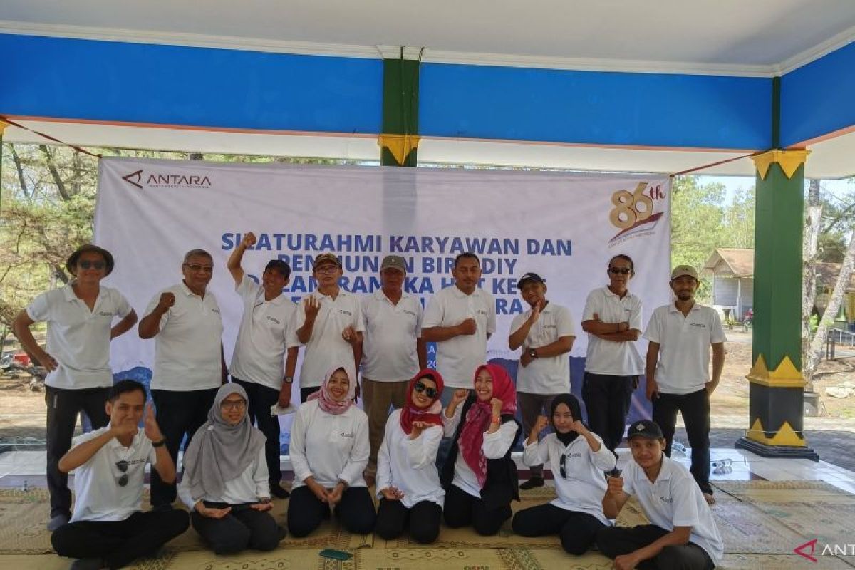Peringati HUT ke-86, ANTARA Biro Yogyakarta gelar silaturahmi karyawan dan pensiunan
