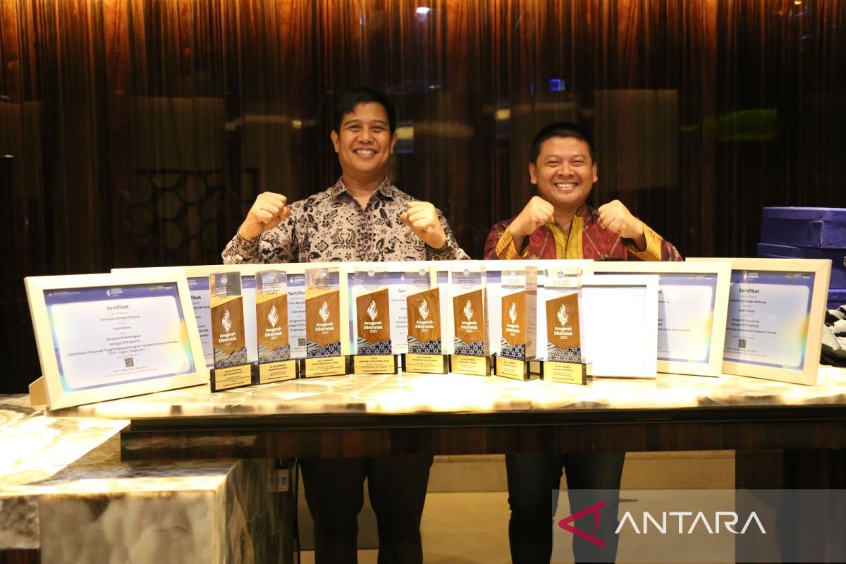 UBB raih 8 penghargaan Anugerah Diktiristek 2023