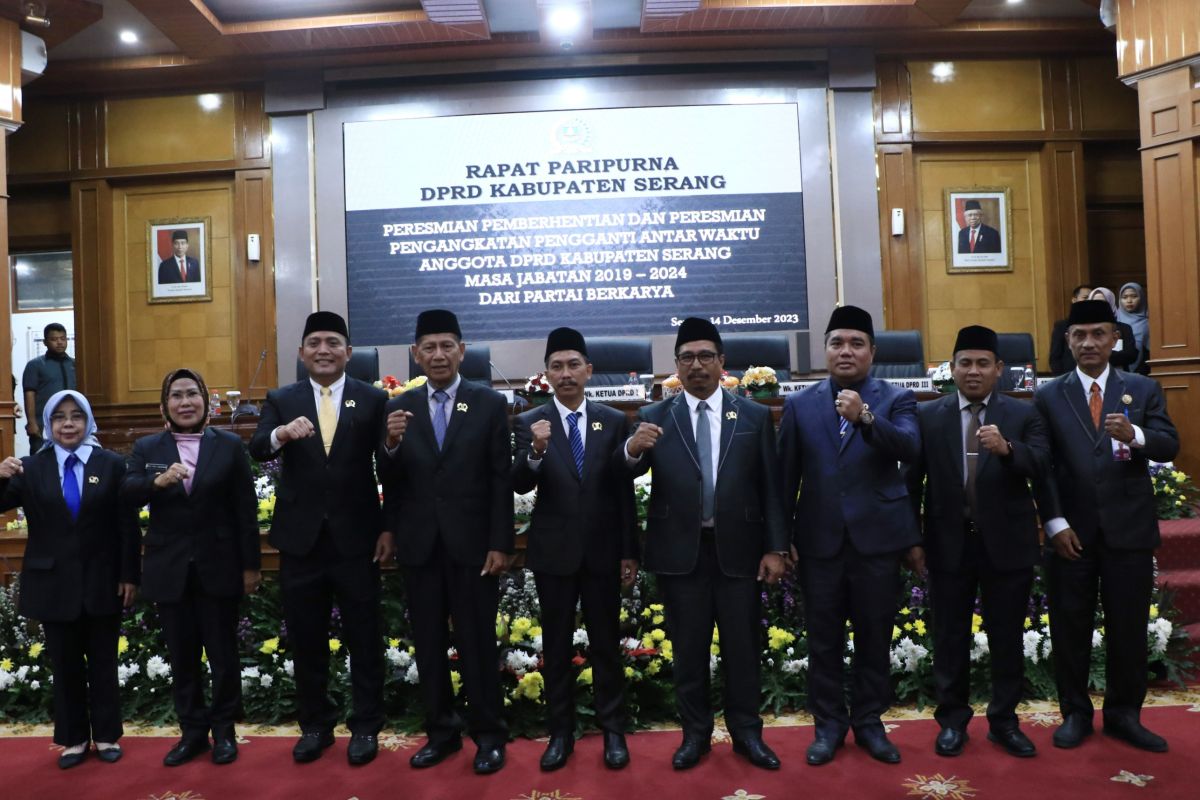 DPRD Kabupaten Serang gelar sidang paripurna PAW tiga anggota