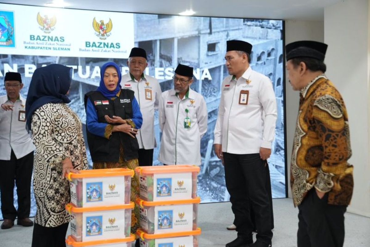 Pemkab Sleman serahkan bantuan Rp1,43 miliar untuk Palestina