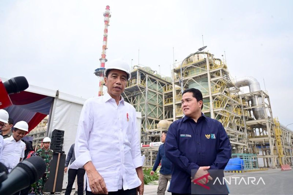 Jokowi apresiasi ekspansi PT Smelting untuk dukung hilirisasi industri