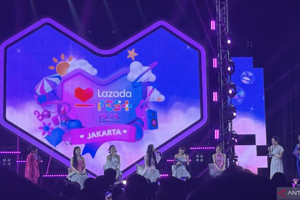 Red Velvet meriahkan acara Lazada Fest 12.12
