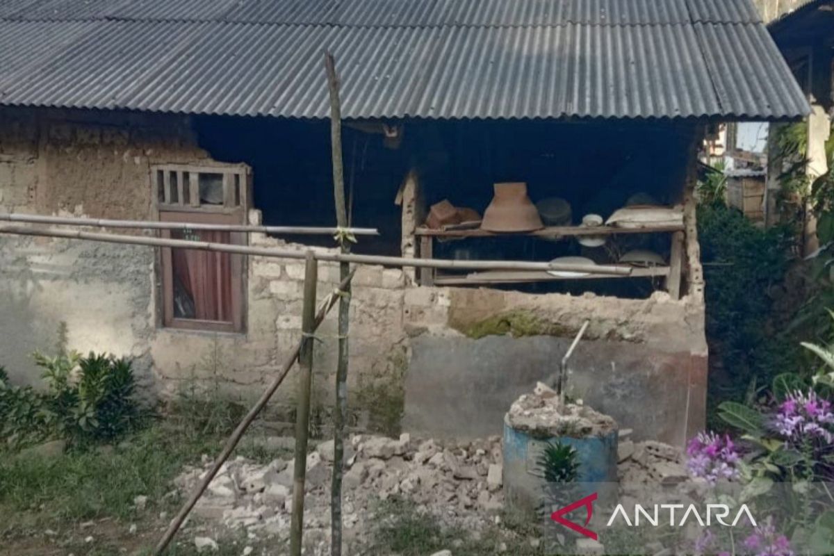 BPBD Bogor: 61 rumah rusak akibat gempa bumi