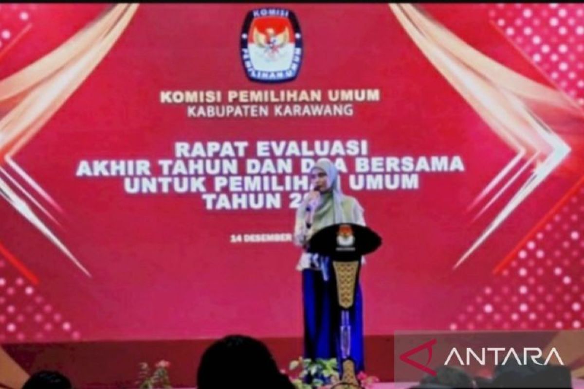 KPU Karawang minta PPK dan PPS hindari hal yang bisa merusak nama baik