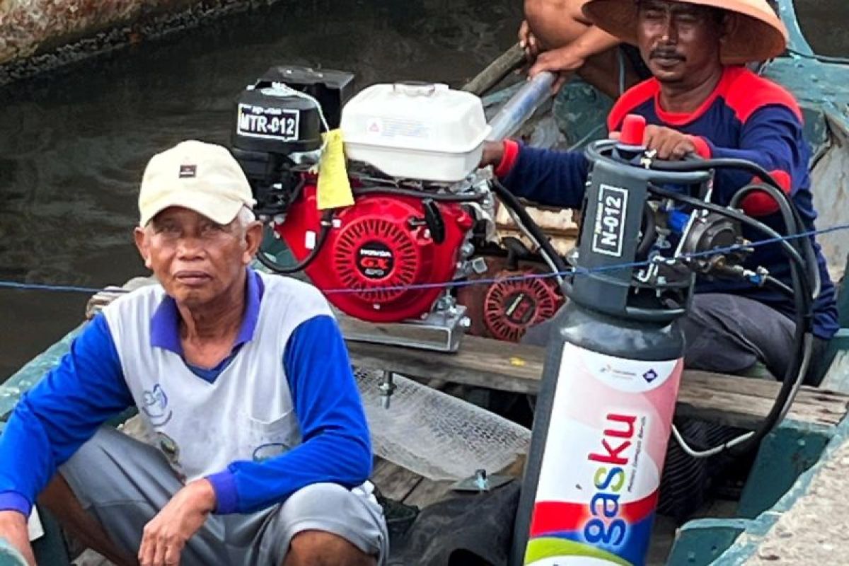 Subholding Gas Pertamina uji coba konversi BBG Gasku pada nelayan