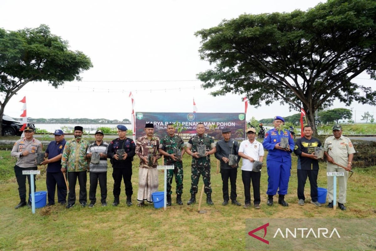 Peringati Hari Juang TNI AD, Korem Lilawangsa tanam 2.900 pohon