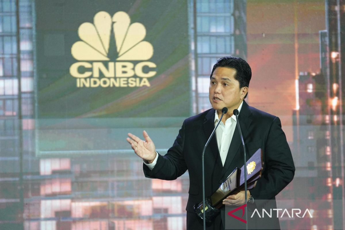 Erick Thohir meraih Best Leader for SOE Transformation