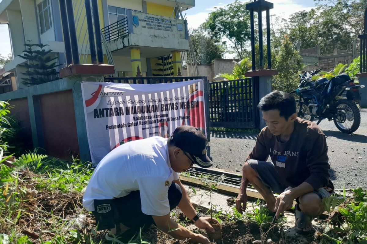 Galeri Kerajinan Rotan Piantus ikut aksi ANTARA Hijaukan Batas Negeri