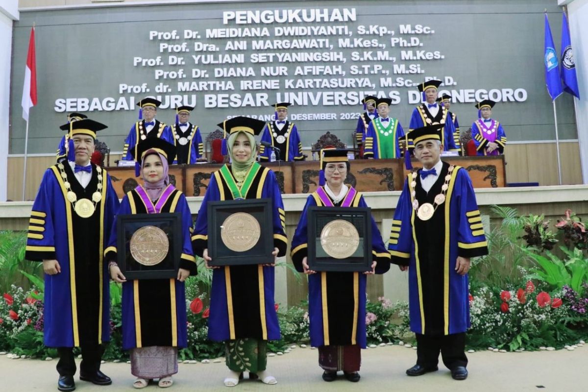 Undip tambah 32 guru besar di penghujung 2023