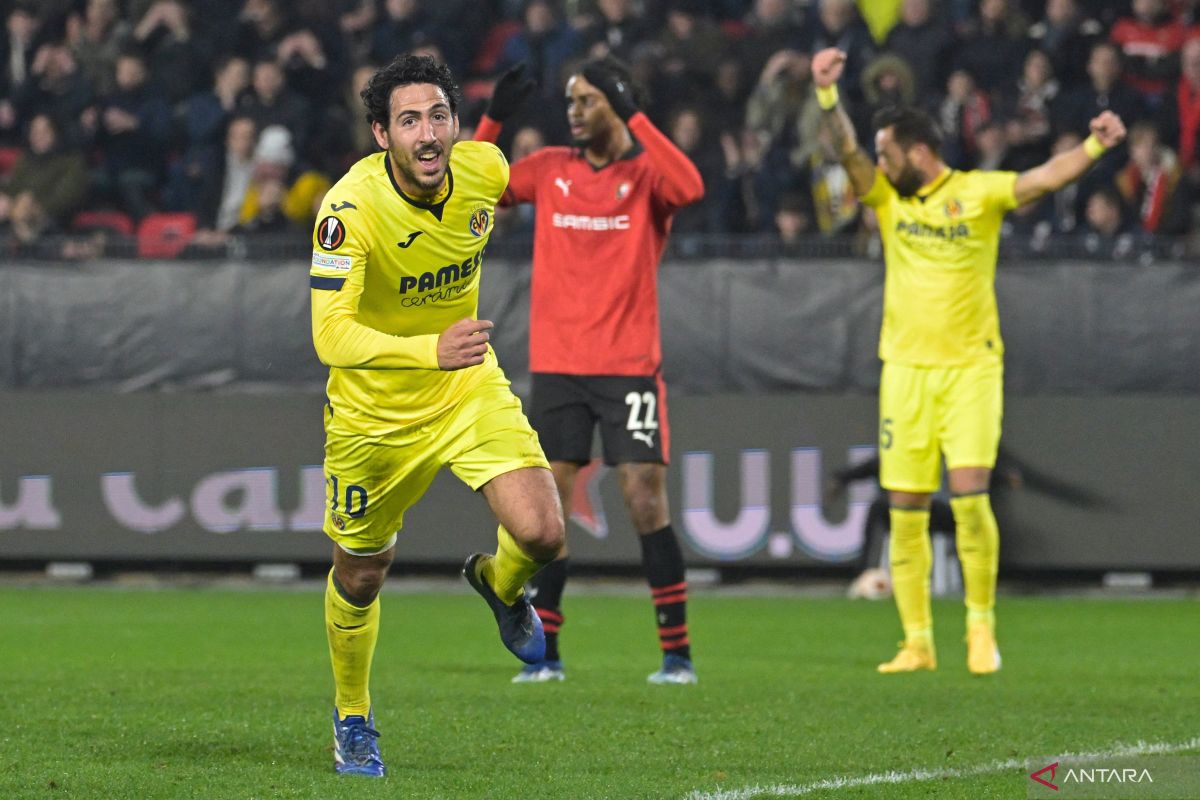 Liga Eropa: Villarreal amankan tiket 16 besar setelah menang di kandang Rennes