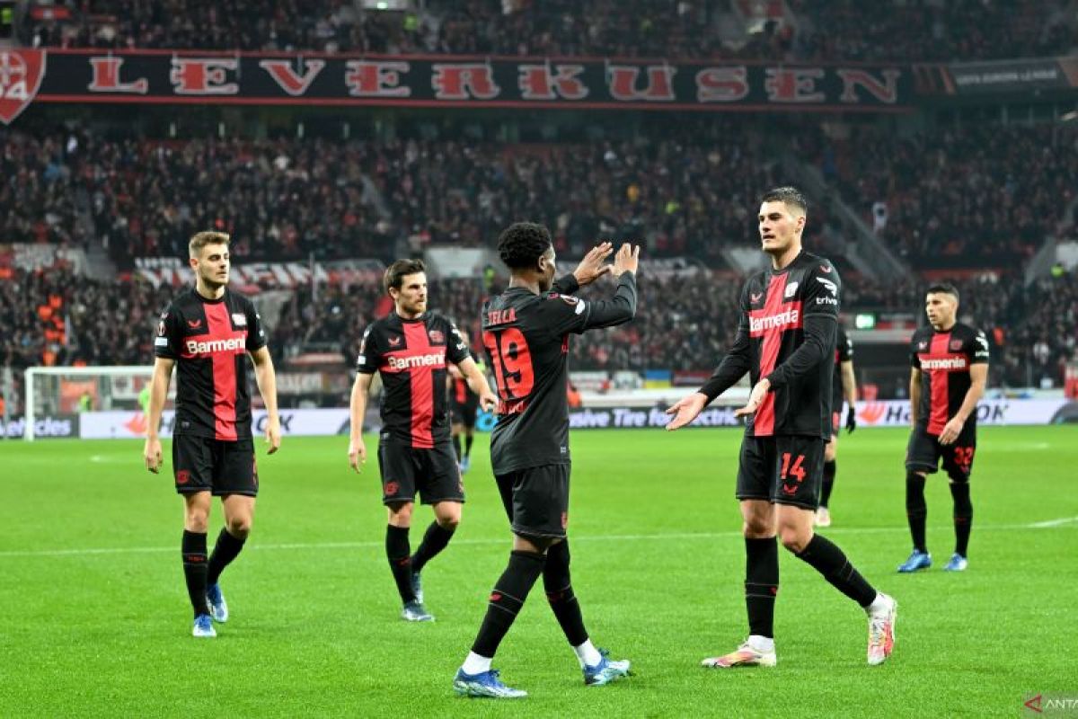 Bayer Leverkusen sapu bersih semua pertandingan fase grup Liga Europa