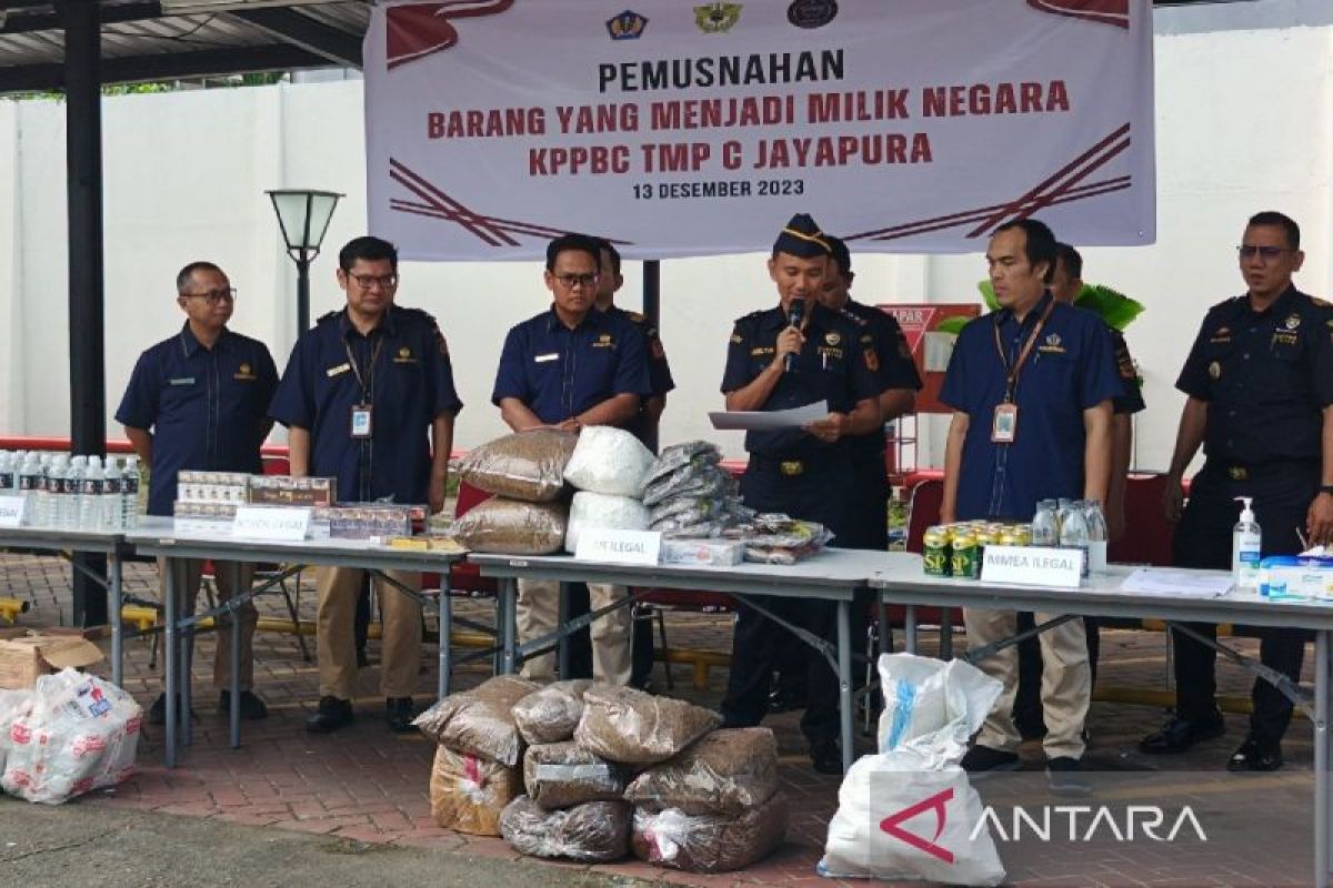 Bea Cukai Jayapura perketat pengawasan barang perbatasan RI-PNG