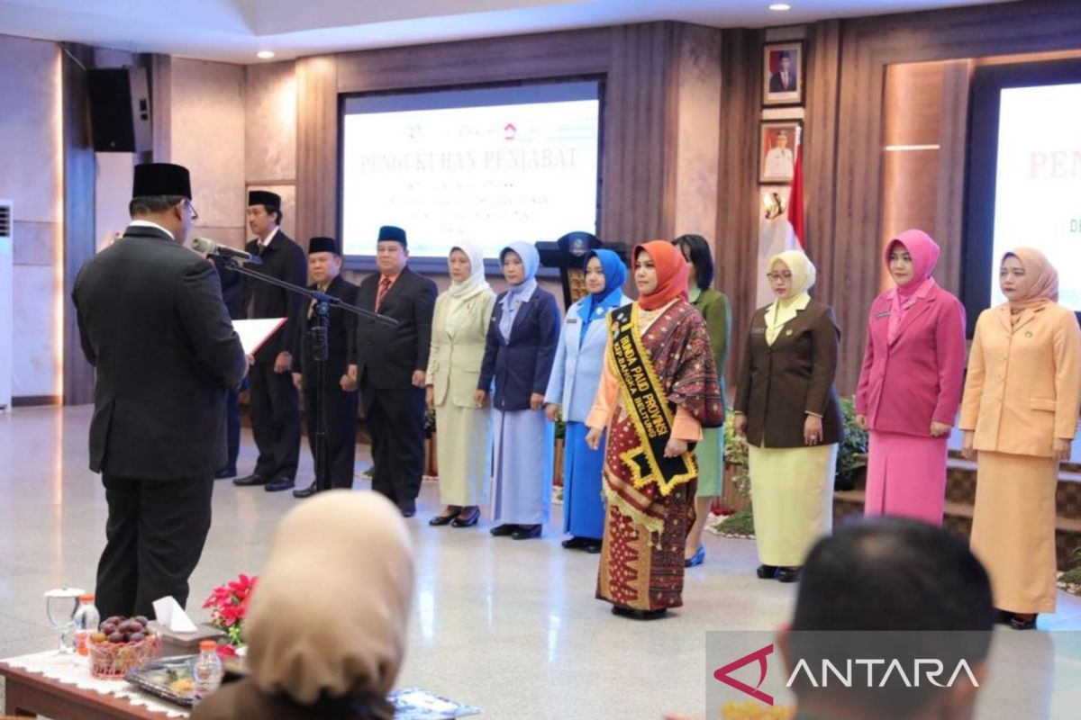 Safriati Safrizal nahkodai TP PKK, Dekranasda, Bunda PAUD, BKOW dan Forikan Babel, ini pesan Pj Gubernur Safrizal