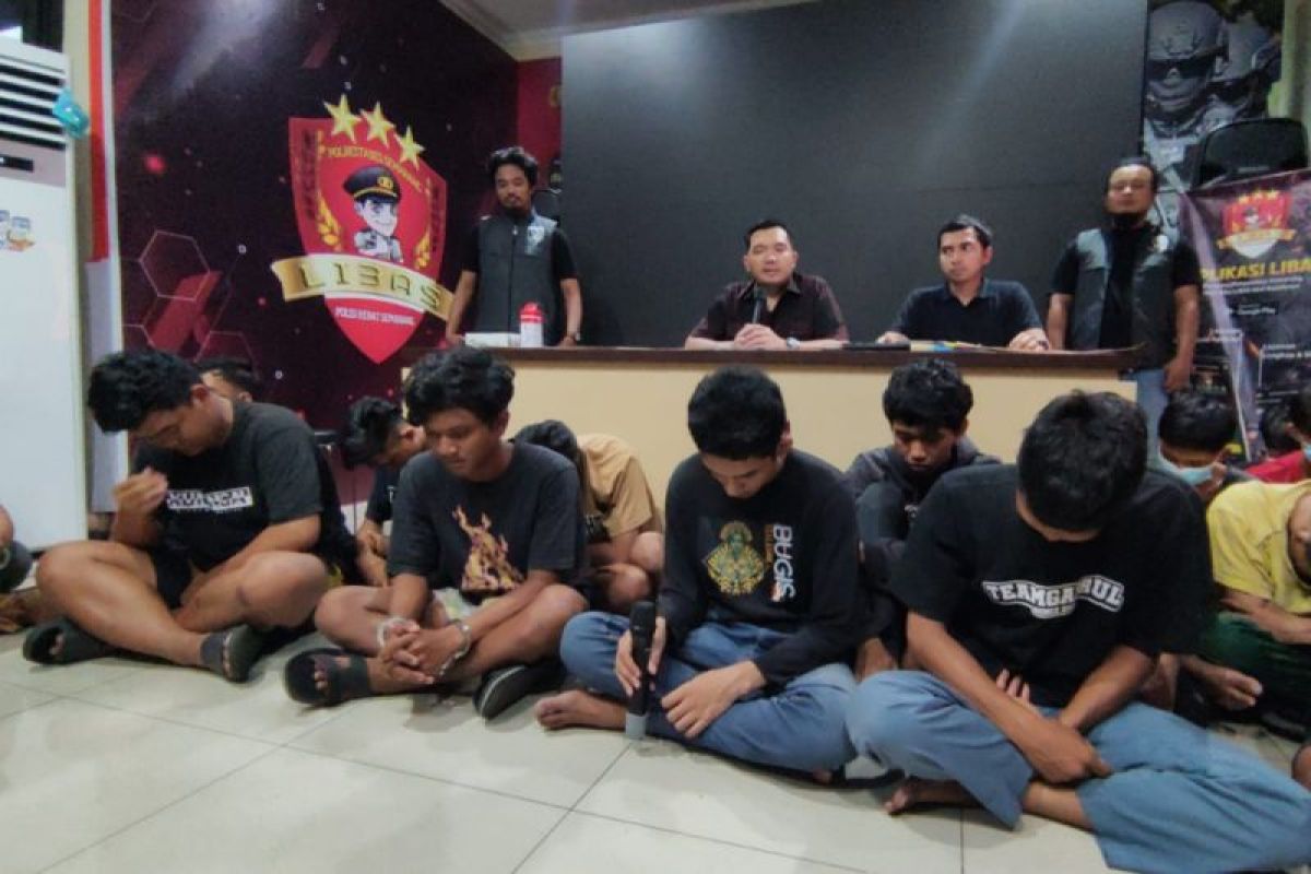 Polisi bekuk lima pelaku pengeroyokan tewaskan pemuda di Semarang