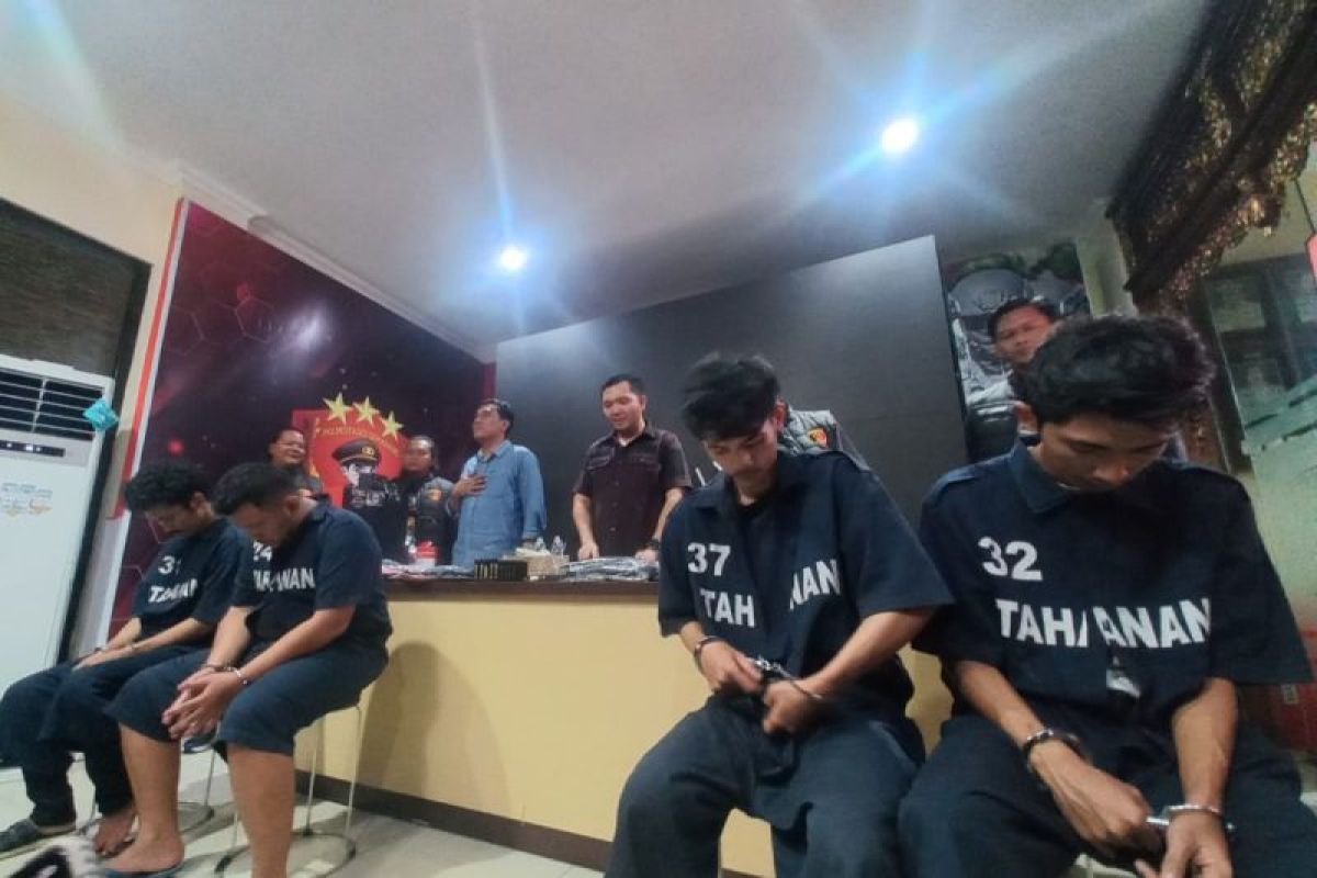 Polisi ringkus komplotan pembuat konten judi di Semarang
