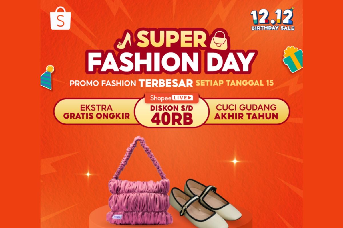 Transaksi brand lokal & UMKM fesyen meningkat di Shopee Birthday Sale