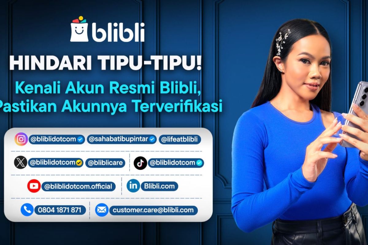 Ini empat resep hindari penipuan online menurut Blibli