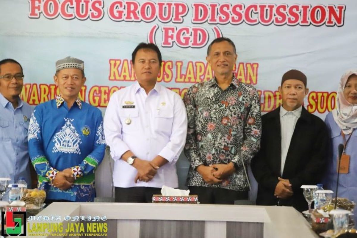 Lampung Barat teken MoU dengan lima PT dukung pengembangan Geopark Kaldera