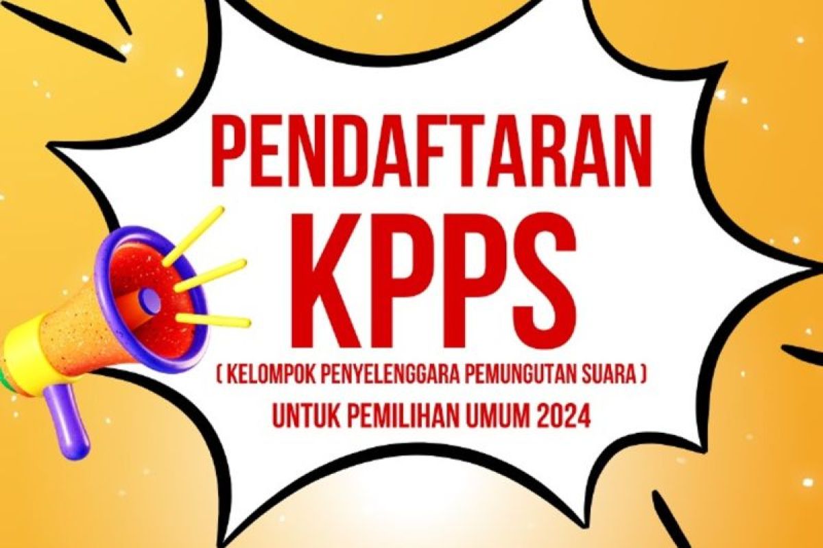 KPU Depok buka pendaftaran calon anggota KPPS Pemilu 2024