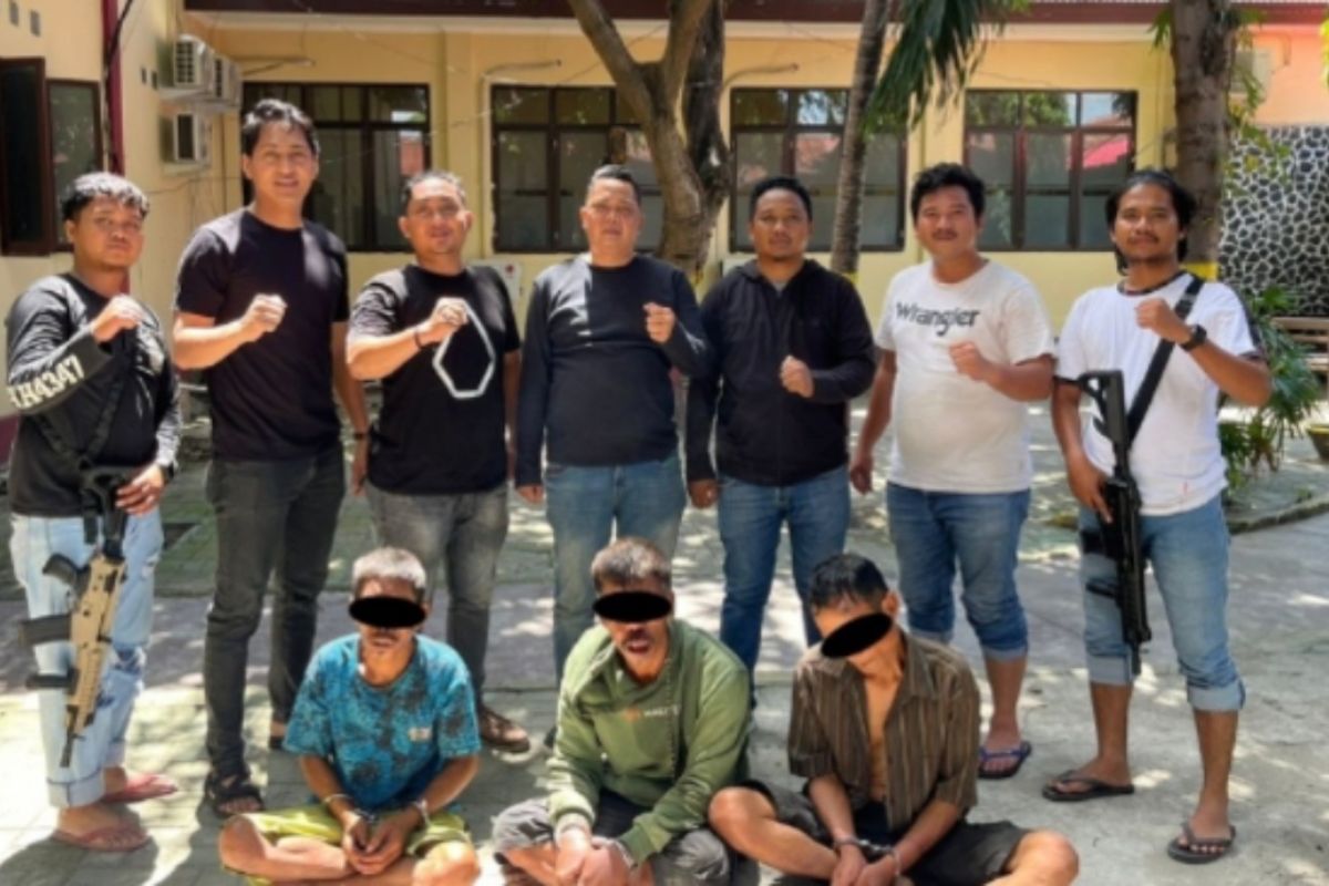 Polres Majene tangkap tiga pelaku pencurian ternak