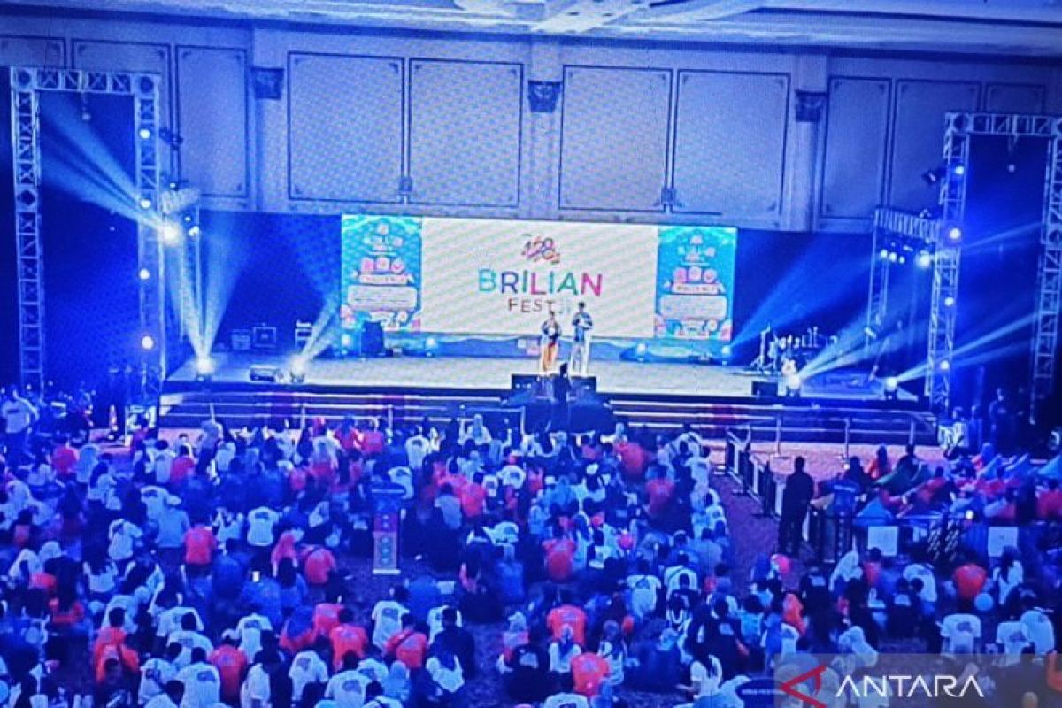 Ribuan insan Brilian di Palembang rayakan HUT BRI ke-128