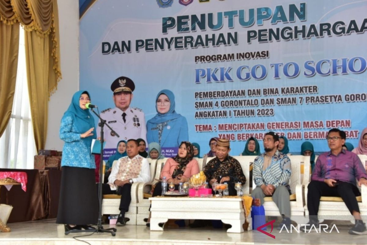 Ketua PKK Gorontalo: PKK Goes to School perlu diikuti kabupaten/kota