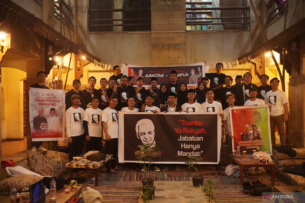 Diaspora Indonesia di Mesir deklarasikan dukung Ganjar-Mahfud