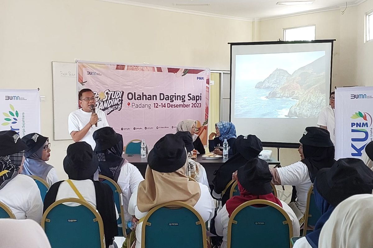 PNM Aceh berangkatkan empat pelaku UMKM belajar di Padang